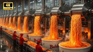 Miniature : De Quoi Sont VRAIMENT Faites Les Nouilles  Le Processus Secret D'Usine Révélé