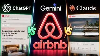 Miniature : ChatGPT vs Gemini vs Claude : Créer AirBnb à partir de zéro (Web App)