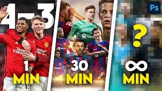 Miniature : COMMENT faire un MONTAGE de FOOT ? FACILE, MOYEN, DIFFICILE...