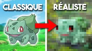 Miniature : Je rend les POKÉMON RÉALISTE !