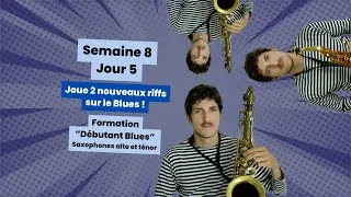 Miniature : Joue deux nouveaux riffs sur le blues ! - S8J5 - Formation gratuite "Débutant Blues"