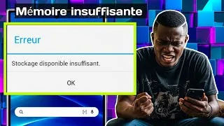 Miniature : Mémoire insuffisante: Pourtant j'ai tout supprimé 😭