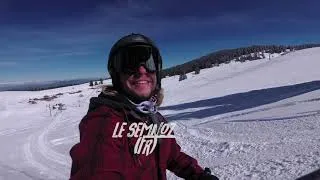Miniature : Solo snowboarding // Insta Vlog 02 // Sony rx100 v and Yi 4k+