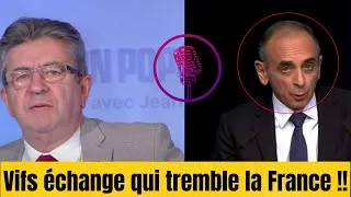 Miniature : Jean-Luc Mélenchon face à Eric Zemmour sur BFMTV les journalistes choqués !