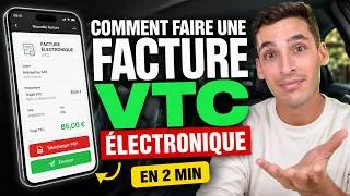 Miniature : Comment Faire une Facture Électronique VTC en 2026 ? (Tuto Complet)