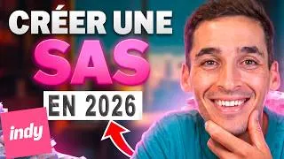 Miniature : Créer une SAS sur Indy Gratuitement : Guide complet (2026)