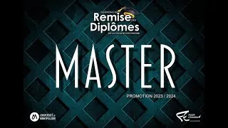 Miniature : Remise des diplômes de master 2023-2024