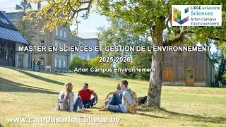 Miniature : Présentation du Master en Sciences et Gestion de l'Environnement