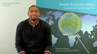Miniature : [FR] #1 MASTER 2 ECONOMIC AFFAIRS - Interview d'étudiants | UNIVERSITÉ DE BORDEAUX