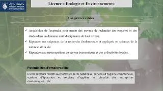 Miniature : Portes ouvertes sur la Filière Ecologie et Environnement  2022 2023