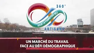 Miniature : 360° POUR LA FORMATION DES ARTISANS – Maxime SBAIHI : Marché du travail et défi démographique.