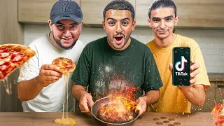 Miniature : ON TESTE LES RECETTES TIKTOK LES MOINS CHERES DU MONDE  ( à moins de 2€ )