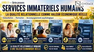 Miniature : VIDÉO 21 (Série preuves) — SERVICES IMMATÉRIELS HUMAINS