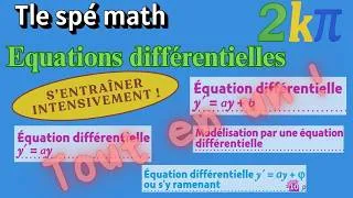 Miniature : Tout en un - Maîtriser les équations différentielles (TOUS les exercices indispensables)