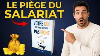 Miniature : LE MENSONGE DU CDI : pourquoi tu restes pauvre sans le savoir | VOTRE CDI NE VOUS RENDRA PAS RICHE