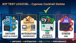 Miniature : TEST LOGICIEL #27/? - E2E - Cypress Suppression Cocktail