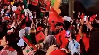 Miniature : شاهد اجواء الجماهر المغربية لكرة القدم 