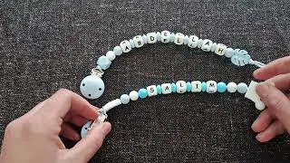 Miniature : DIY Comment faire une attache tétine personnalisée (facile)