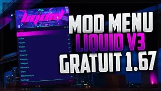 Miniature : AVOIR un MOD MENU GRATUIT pour le nouveau DLC SAN ANDREAS MERCENARIES (1.67) de GTA ONLINE