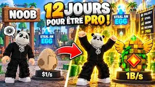 Miniature : 12 JOURS NON-STOP POUR DEVENIR PRO SUR STEAL AN EGG ! 😱🥚 #stealanegg