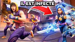 Miniature : ON A CRÉE UN MODE INFECTÉ SUR VALORANT ! (Ft @rayakuzaa @RojinFuziahVLR etc...)
