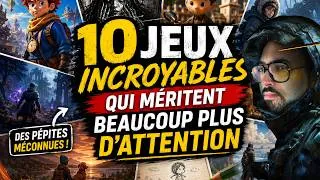Miniature : 10 Jeux Vidéo INCROYABLES qui méritent beaucoup plus d'attention