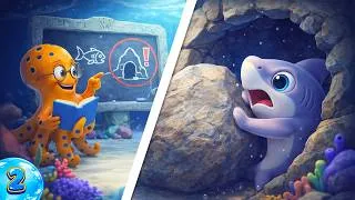 Miniature : Les aventures du petit requin Sharky и l'histoire de la grotte mystérieuse