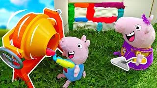 Miniature : Les petits cochons réparent leur maison. Une aventure amusante pour enfants