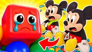 Miniature : Le cube perdu : comment les souris en peluche retrouvent sa famille