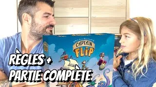 Miniature : Captain Flip 🏴‍☠️ Dans le gueule du Kraken 🐙 : règles et partie complète