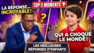 Miniature : INCROYABLE ! Le TOP 5 des RÉPONSES SURPRENANTES d'enfants ❤️ 