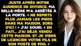 Miniature : « Sors de chez moi ! » a hurlé ma belle-mère — puis j'ai révélé pourquoi son fils avait...