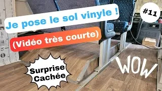 Miniature : #11 SOL VINYLE 🚍 Aménagé un CAR en camping-car XXL Vlog Vanlife Bus VASP Nomade Lino Leroy Merlin