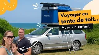 Miniature : Voyage en tente de toit avec enfant – 1ère nuit au Cap d’Agde | Road Trip vers l’Espagne