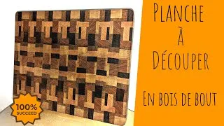 Miniature : Comment faire une PLANCHE à découper en bois de bout