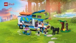 Miniature : Publicité 2018 - LEGO - Friends - Camping-car