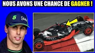 Miniature : Des ÉVÉNEMENTS INSENSÉS se sont produits lors du TEST HISTORIQUE d’Audi avec la F1 2026 !