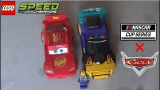 Miniature : Lego Speed Champion : unboxing et test : Flash McQueen et Chevrolet Camaro Nascar Next Gen