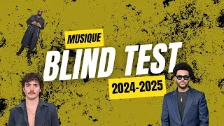 Miniature : blind test musique 2024 - 2025 de 50 extraits