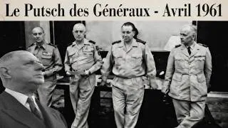 Miniature : Le Putsch des Généraux en Algérie - Avril 1961