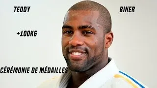 Miniature : Championnat du monde de judo - Cérémonie de médailles - Teddy Riner + 100KG