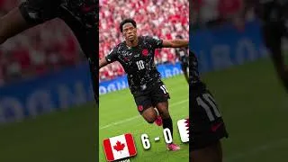 Miniature : 🚨 𝗕𝗢𝗨𝗠 ! Le Canada 𝗘́𝗖𝗥𝗔𝗦𝗘 le Qatar 6-0 avec un 𝗧𝗥𝗜𝗣𝗟𝗘́ de Jonathan David ! 😍🇨🇦