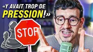 Miniature : Blitzstream raconte son abandon des échecs professionnels.