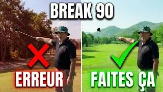 Miniature : Break 90...des erreurs à éviter 🏌⛳