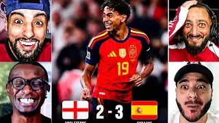 Miniature : 🔥🇪🇸 𝗟𝗔𝗠𝗜𝗡𝗘 𝗬𝗔𝗠𝗔𝗟 𝗘𝗡𝗖𝗢𝗥𝗘 𝗗𝗘́𝗖𝗜𝗦𝗜𝗙 ! 𝗟'𝗘𝗦𝗣𝗔𝗚𝗡𝗘 𝗥𝗘𝗡𝗩𝗘𝗥𝗦𝗘 𝗟'𝗔𝗡𝗚𝗟𝗘𝗧𝗘𝗥𝗥𝗘 𝟯-𝟮 ! 😱⚡