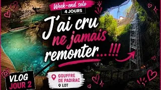 Miniature : Enfin au gouffre de Padirac...!!! J'ai cru ne jamais remonter...!!! - Vlog 2