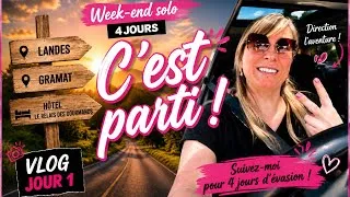 Miniature : Je pars seule pour un week-end de 4 jours... Vous venez avec moi...??? - Vlog 1