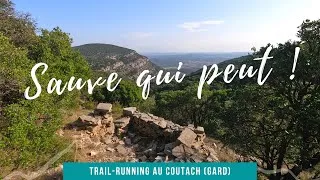 Miniature : Sauve qui peut ! Trail-running au Coutach (Gard)