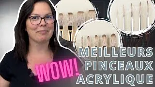 Miniature : Quels pinceaux il te faut pour la peinture acrylique?? Découvre les indispensables!