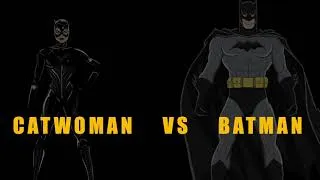 Miniature : Opdracht Verdedigingssporten : Catwoman vs Batman - Fanny en Stef 2023 2024